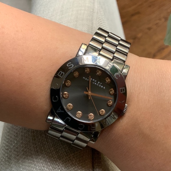 Watch - MARC by MARC JACOBS Gun Metal Grey. No box. - Picture 2 of 7